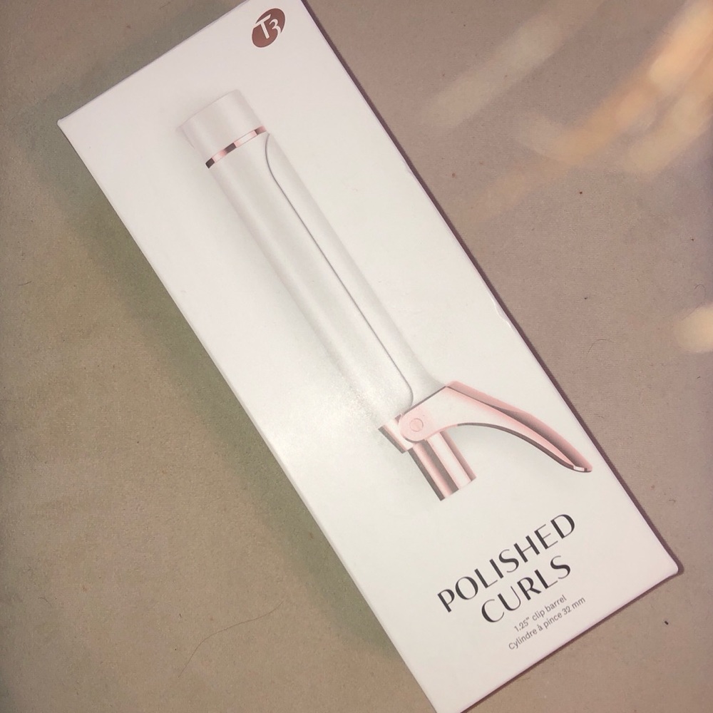 NEW IN BOX T3 Polished Curls Barrel